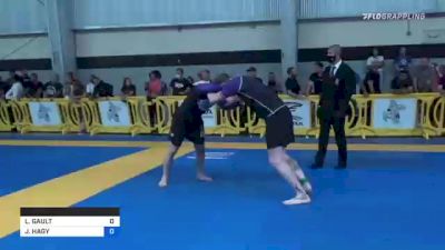 LEWI GAULT vs JASON HAGY 2021 Pan IBJJF Jiu-Jitsu No-Gi Championship