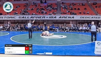 138 lbs Final - Joseph Jeter, Edmond North vs Cael Hughes, Stillwater, OK