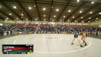 120 lbs Cons. Round 1 - Jed Davis, Alaska vs Ty Petersen, Idaho