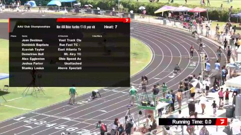 Youth Men's 400m Hurdles, Prelims 7 - Age 17-18