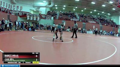 100 lbs Champ. Round 3 - Case Bell, Contenders Wrestling Academy vs Barett Wells, Floyd Wrestling Club