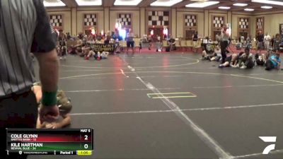 150 lbs Round 4 (6 Team) - Cole Glynn, Smittys Barn vs Kile Hartman, Revival Blue