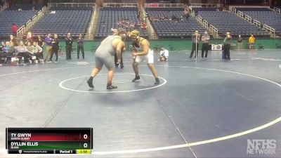 2A 285 lbs Semifinal - Ty Gwyn, North Surry vs Dyllin Ellis, Bunn