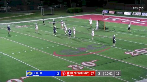 Replay: Coker vs Newberry | Mar 27 @ 9 PM