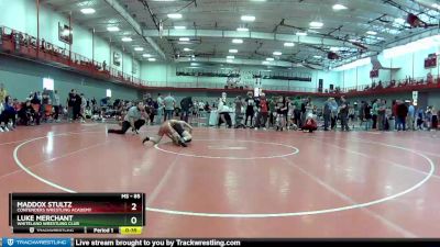 85 lbs Cons. Round 2 - Luke Merchant, Whiteland Wrestling Club vs Maddox Stultz, Contenders Wrestling Academy