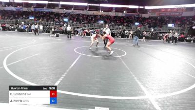 109.8-118.7 lbs Quarterfinal - Coty Sessions, Shelton Wrestling Academy vs Jasmine Norris, Ground Zero Wrestling Club