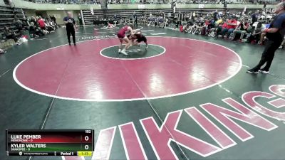 152 lbs Round 1 (4 Team) - Luke Pember, Menomonie vs Kyler Walters, Shakopee