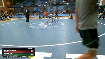 53-59 lbs Round 2 - Mix Lujan, Charger Wrestling Club vs Hutch Nordin, Ravage