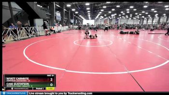 80 lbs Rd# 7- 10:45am Saturday Final Pool - Wyatt Carnrite, Agression Legionaries vs Case Gustafson, Minnesota Funky Singlets