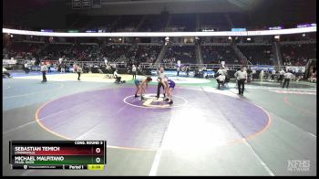 II-152 lbs Cons. Round 3 - Sebastian Temich, Lyndonville vs Michael Malfitano, Pearl River