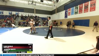 170 lbs Semifinal - Liam Bogle, Deer Park vs Ameron Bretz, Tonasket