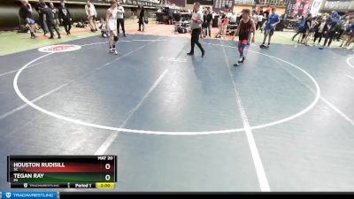 126 lbs Champ. Round 1 - Houston Rudisill, SC vs Tegan Ray, MI