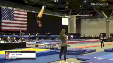 Laura Kimmell - Double Mini Trampoline, Hi-Flyers T&T - 2021 USA Gymnastics Championships