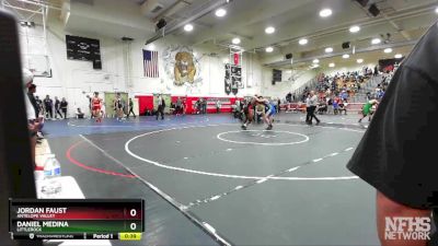 195 lbs Cons. Round 2 - Jordan Faust, Antelope Valley vs Daniel Medina, Littlerock