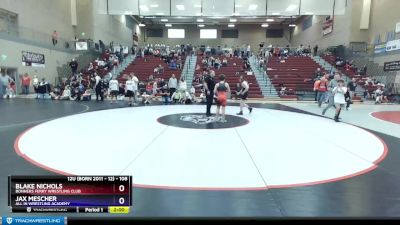 108 lbs Round 4 - Jax Mescher, All In Wrestling Academy vs Blake Nichols, Bonners Ferry Wrestling Club