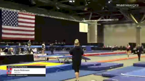 Kayla Robinson - Double Mini Trampoline, TAG USA - 2021 USA Gymnastics Championships