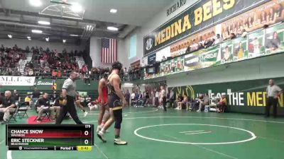 175 lbs Cons. Round 3 - Chance Snow, Wauseon vs Eric Steckner, Beachwood