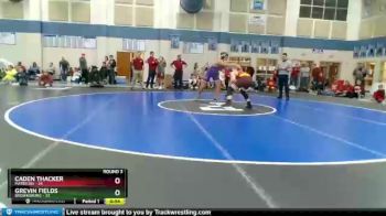 160 lbs Round 3 (4 Team) - Grevin Fields, Brownsburg vs Caden Thacker, Mater Dei