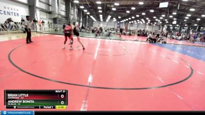 110 lbs Rd# 9- 2:15pm Saturday Final Pool - Andrew Bonita, PA Blue vs Brian Little, Scorpions