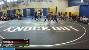 152 lbs Round 2 (8 Team) - Gavin Patton, Southside Mafia vs Ethan Reyes, Black & Blue