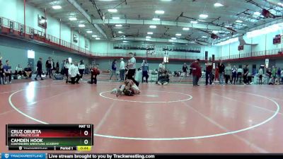 85 lbs Cons. Semi - Cruz Orueta, Elite Athletic Club vs Camden Hook, Contenders Wrestling Academy