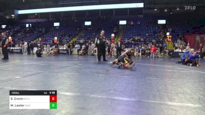 105 lbs 3rd Place - Shane Cronin, Beth Center vs Marcus Lawler, Central Dauphin