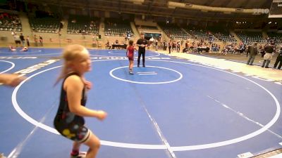 83 lbs Final - Carmen Crawford, Pawhuska Elks Takedown vs Chanlee McKinney, Woodland Wrestling Club