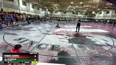 90 lbs 1st Place Match - Eli Franklin, Team Champs vs Robert Tenney, Billings Wrestling Club