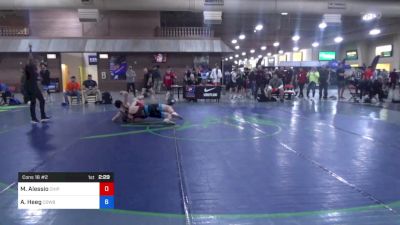 79 kg Cons 16 #2 - Mason Alessio, Chippewa Wrestling Club vs Aj Heeg, Cowboy RTC