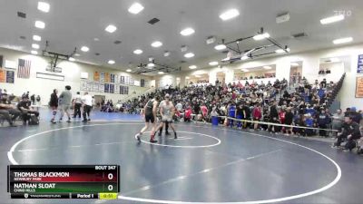 106 lbs Cons. Round 3 - Nathan Sloat, Chino Hills vs Thomas Blackmon, Newbury Park