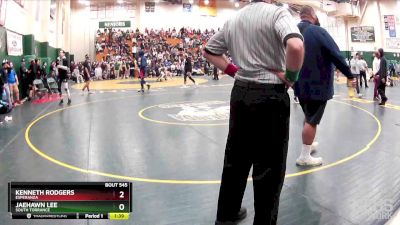 138 lbs Quarterfinal - Kenneth Rodgers, Esperanza vs Jaehawn Lee, South Torrance