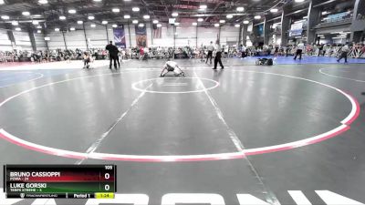 105 lbs Rd# 7- 10:45am Saturday Final Pool - Bruno Cassioppi, POWA vs Luke Gorski, Terps Xtreme