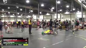107 lbs Round 1 (6 Team) - Taiivaughnn Walsh, Steel Valley vs Gage Spurgeon, Team Iowa Blue