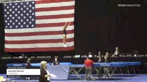 Hannah Martell - Individual Trampoline, Tumble Tech - 2021 USA Gymnastics Championships