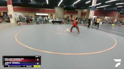 152 lbs Cons. Round 2 - William Randolph, Texas Takedown Academy vs Jarvis Verdell, Texas