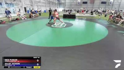 170 lbs Round 3 (8 Team) - Nick Puskar, Pennsylvania Red vs Kaleb Jackson, New Jersey