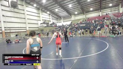 125 lbs Cons. Round 3 - Valery Ethington, Utah vs Emily Ha, Nevada