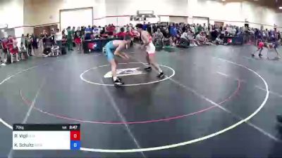 70 kg Cons 32 #2 - Ryan Vigil, Lexington Wrestling Club vs Kilian Schultz, Colorado