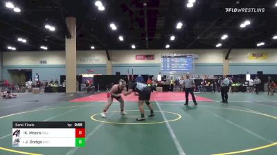 235 lbs Semifinal - Katie Moore, Stony Brook (W) vs JoJera Dodge, Grays Harbor (W)