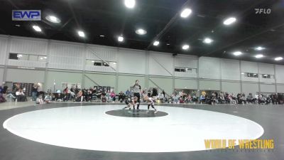 50 lbs Rr Rnd 3 - Stella McCarther, OK Supergirls Blue vs Emersyn Edge, Sisters On The Mat Black