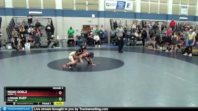 78 lbs Round 3 (4 Team) - Logan Raef, Penn vs Noah Goelz, Avon