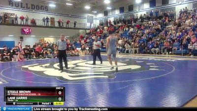 215 lbs Placement Matches (8 Team) - Logan Eller, Trion vs Praise Chane, Mt. Pisgah Christian School