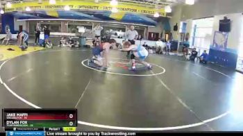 160 lbs Round 4 (8 Team) - Dylan Fox, Team Barracuda vs Jake Maffi, Wellington