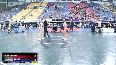 116 lbs Semis & 3rd Wb (16 Team) - Charlize Shuler, Presbyterian vs Nohea Moniz, Sacred Heart