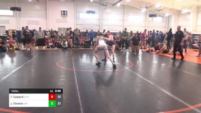 132 lbs Round 3 - Tanner Eppard, Death Squad Green vs Jason Downs, Gen Z