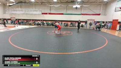 165-195 lbs Round 2 - Darin Harris, Riverton USA Wrestling vs Alex Mcillwaine, North Big Horn Rams