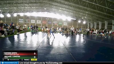 92 lbs Cons. Round 2 - Michael Longtin, Idaho vs Kayden Smith, Carbon Wrestling Club