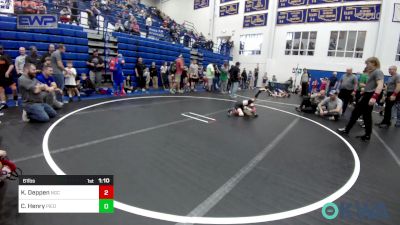 61 lbs Rr Rnd 1 - Keb Deppen, Norman Grappling Club vs Cannon Henry, Piedmont