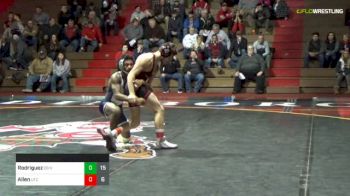 125 lbs Dual - Lucas Rodriguez, Edinboro vs Alonzo Allen, Chattanooga