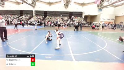 90-I lbs Consi Of 8 #2 - Vincent DeSomma, N/a vs Antonio Chila, Paulsboro